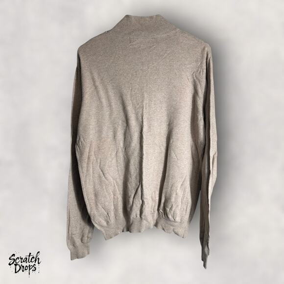 Luciano Natazzi Couture Sweater Medium Beige Women's Pullover Long Sleeve Top - Picture 4 of 4